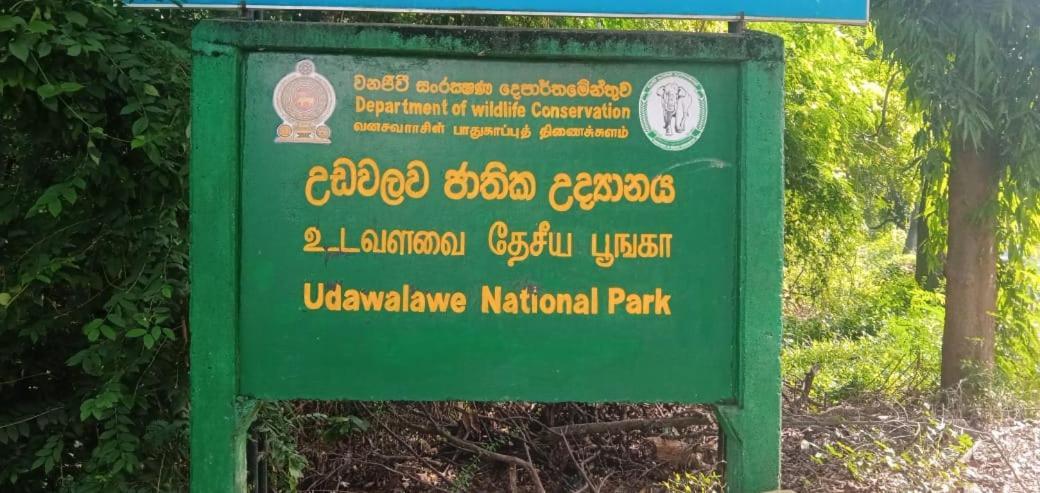 Udawalawe Wildlife & Nature Protection Bungalow Buitenkant foto